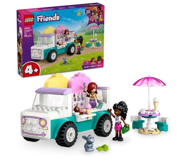 LEGO Friends 42644 Furgonetka z lodami - 1284265 - zdjęcie 2